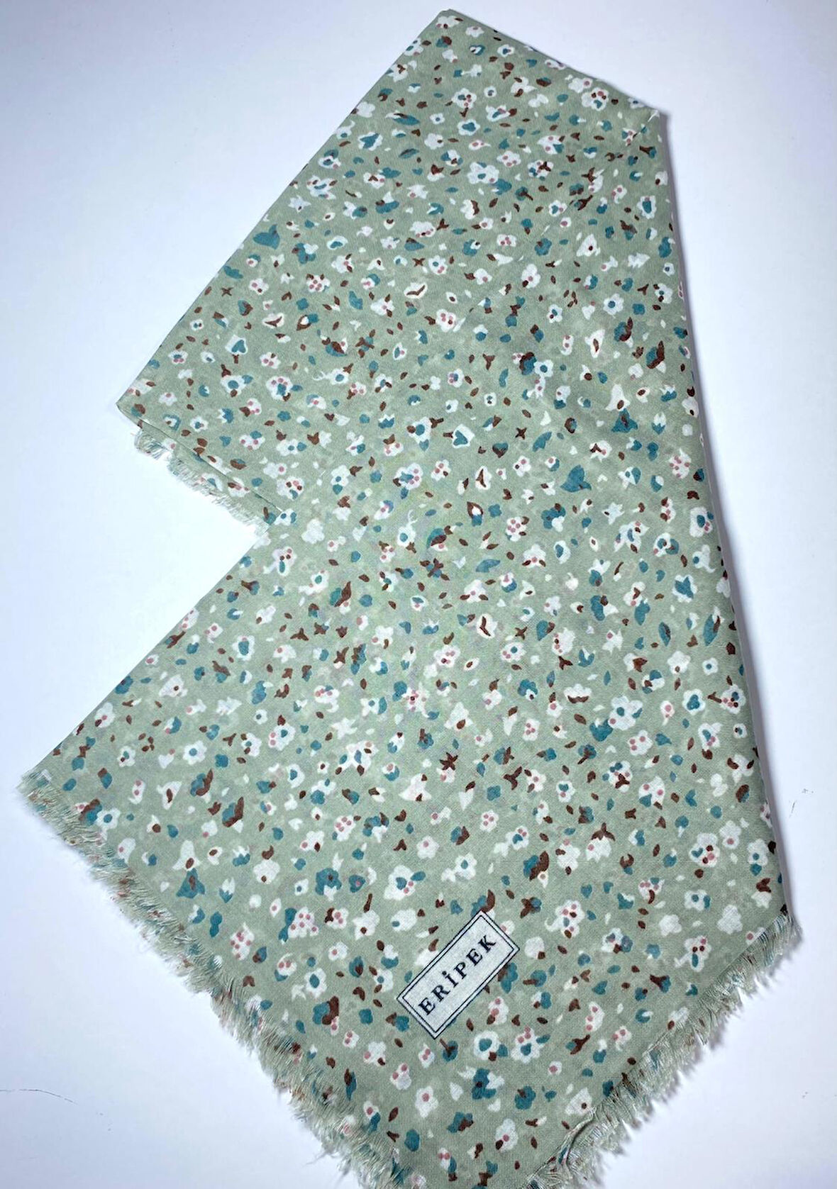 Saçaklı Pamuk Tülbent - 05505