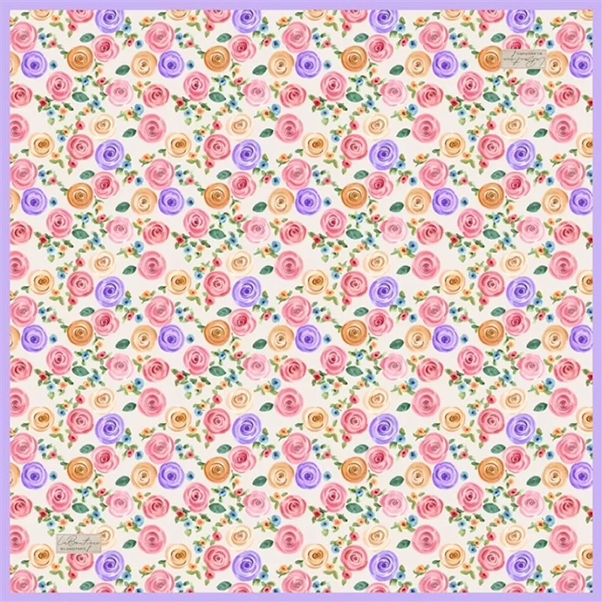 Sura İpek Eşarp- 90X90 -2426