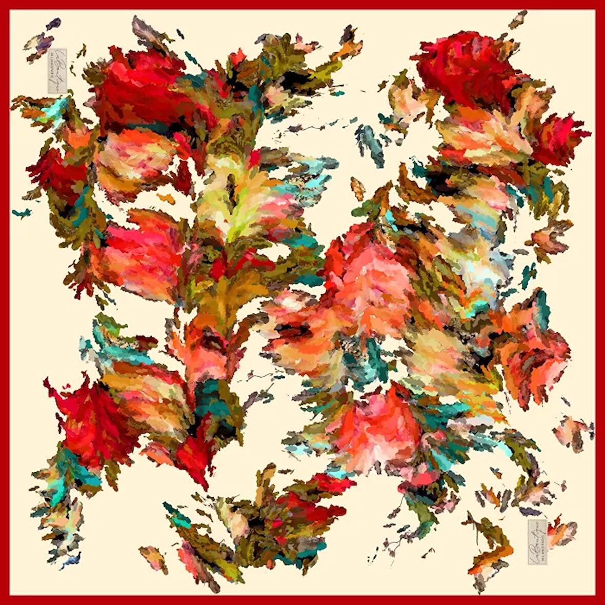 GÜZ | YAZ SERİNLİĞİ EŞARP 90 x 90 - 2563