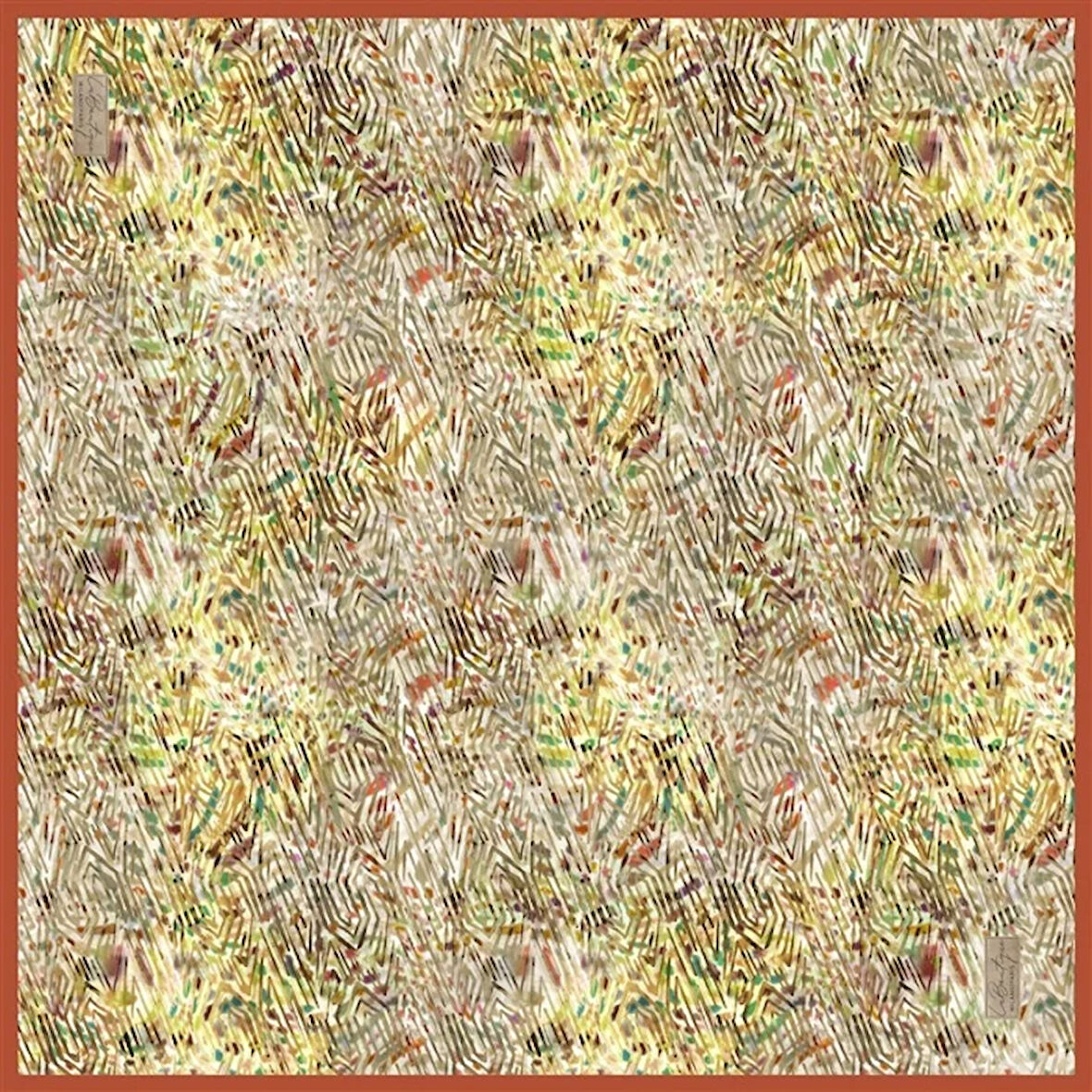 GÜZ | YAZ SERİNLİĞİ EŞARP 90 x 90 - 2528 10