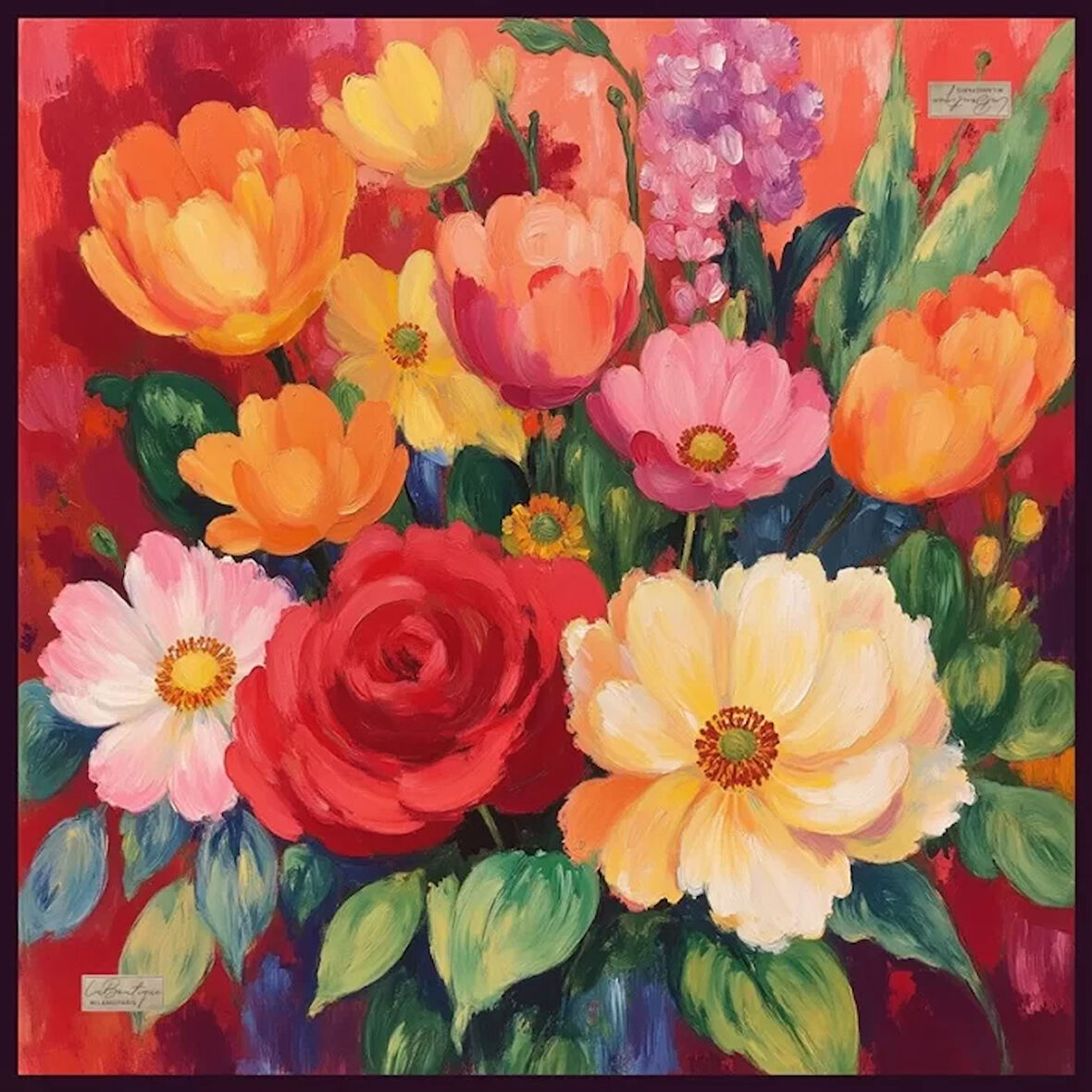 GÜZ | YAZ SERİNLİĞİ EŞARP 90 x 90 - 2257 01