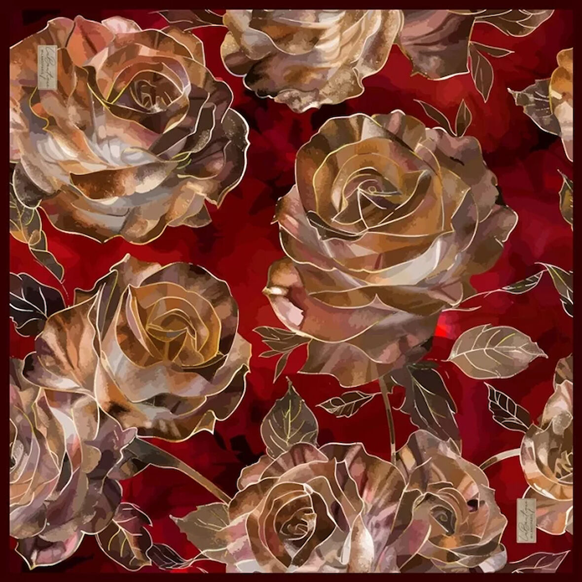 GÜZ | YAZ SERİNLİĞİ EŞARP 90 x 90 - 2258 08