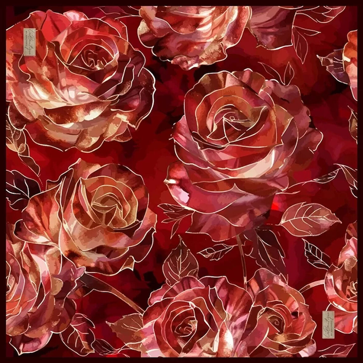 GÜZ | YAZ SERİNLİĞİ EŞARP 90 x 90 - 2258 07