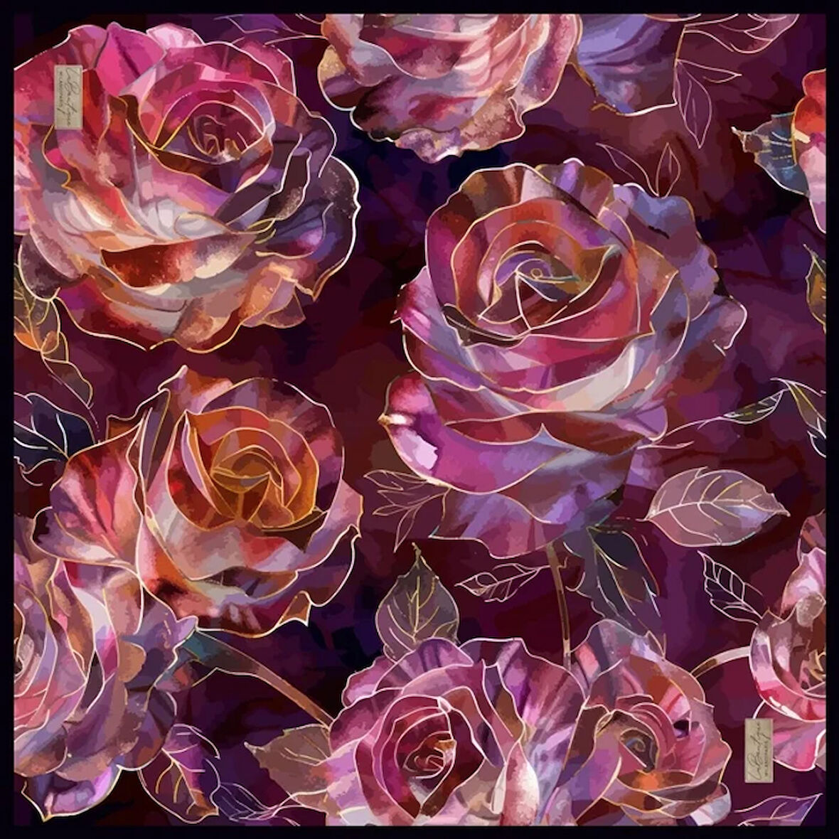 GÜZ | YAZ SERİNLİĞİ EŞARP 90 x 90 - 2258