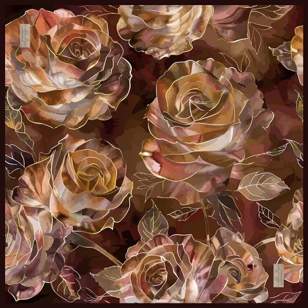 GÜZ | YAZ SERİNLİĞİ EŞARP 90 x 90 - 2258