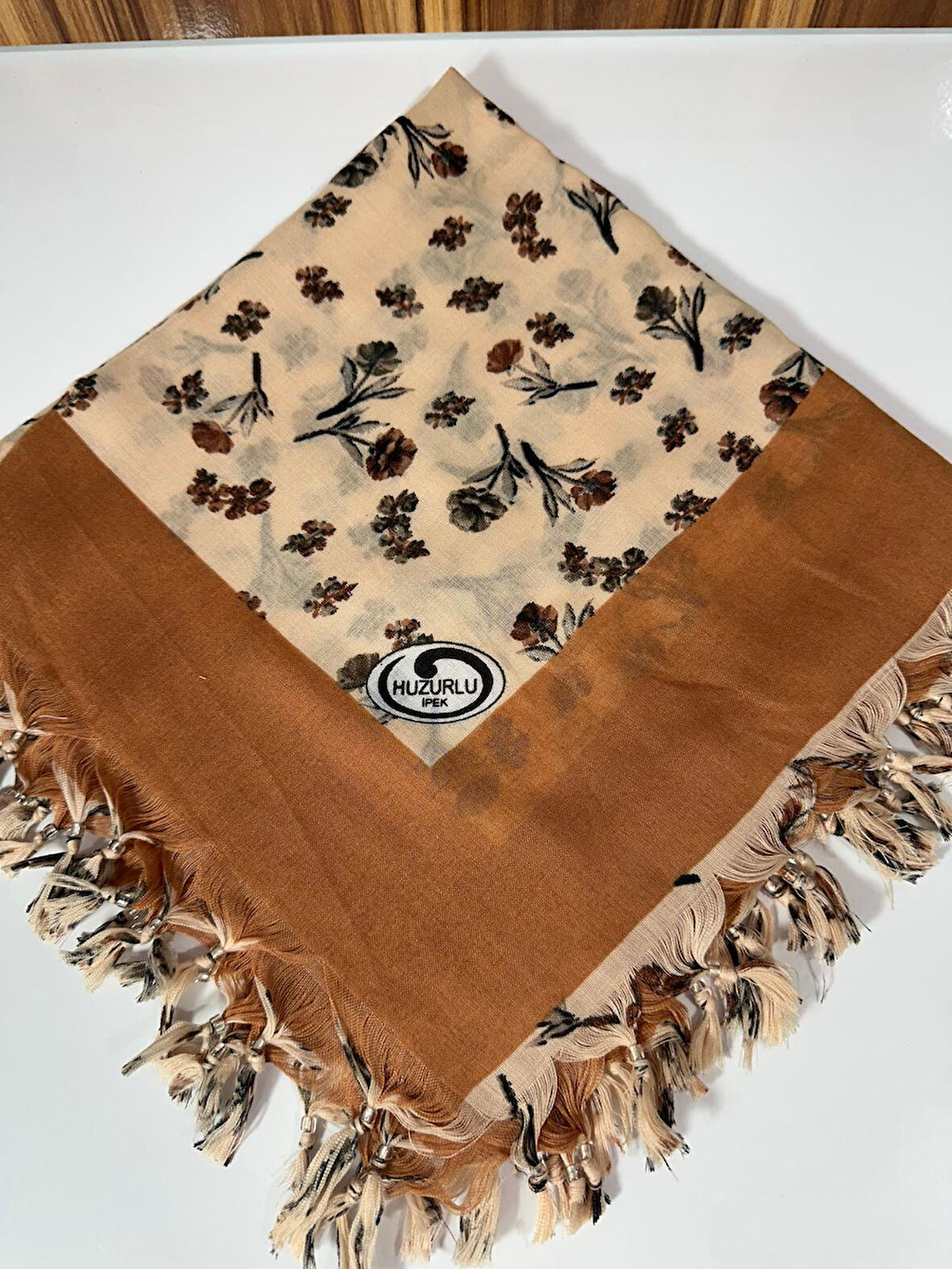 Sökme Boncuklu Pamuk Yazma - 05646