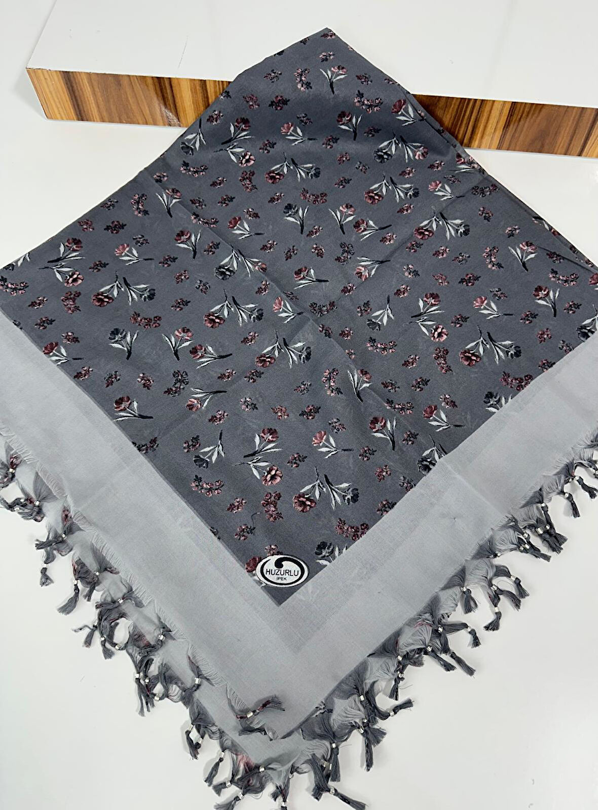 Sökme Boncuklu Pamuk Yazma - 05647