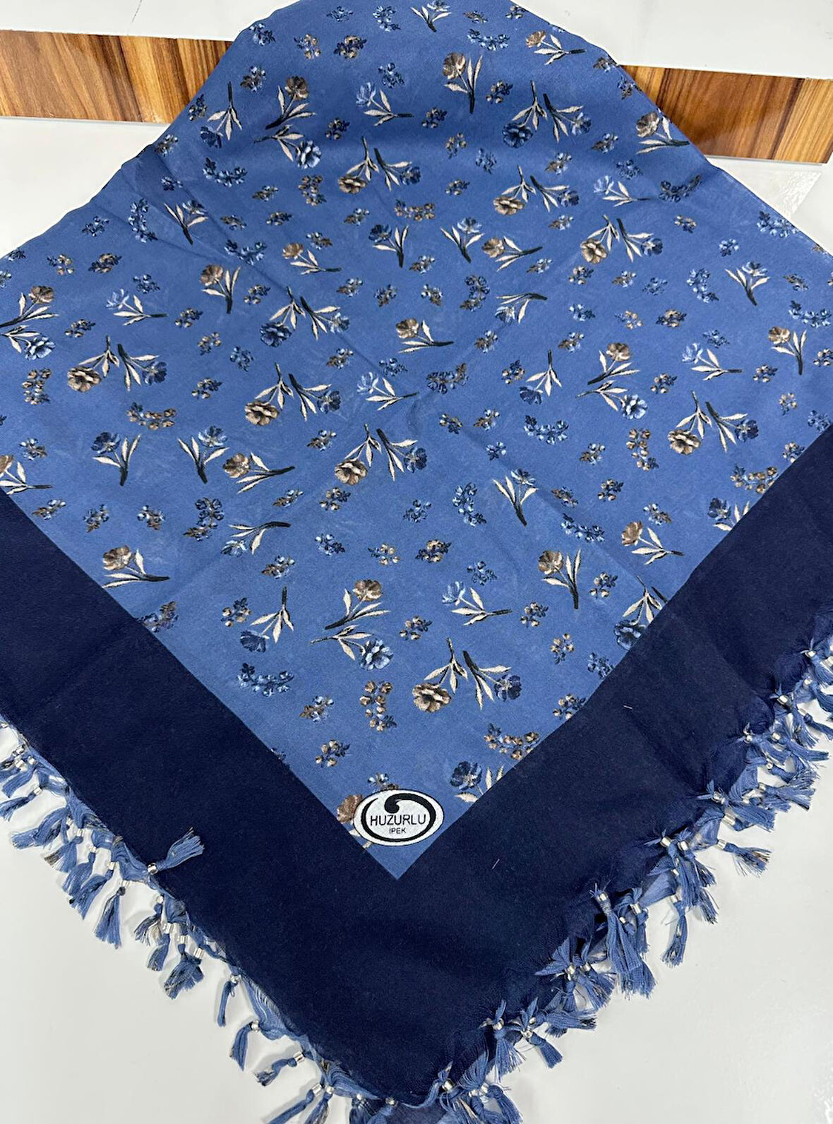 Sökme Boncuklu Pamuk Yazma - 05647