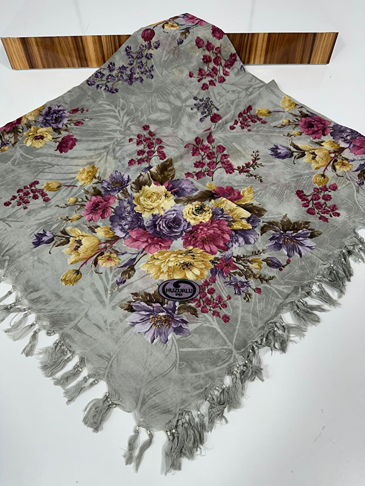 Sökme Boncuklu Pamuk Yazma - 05650