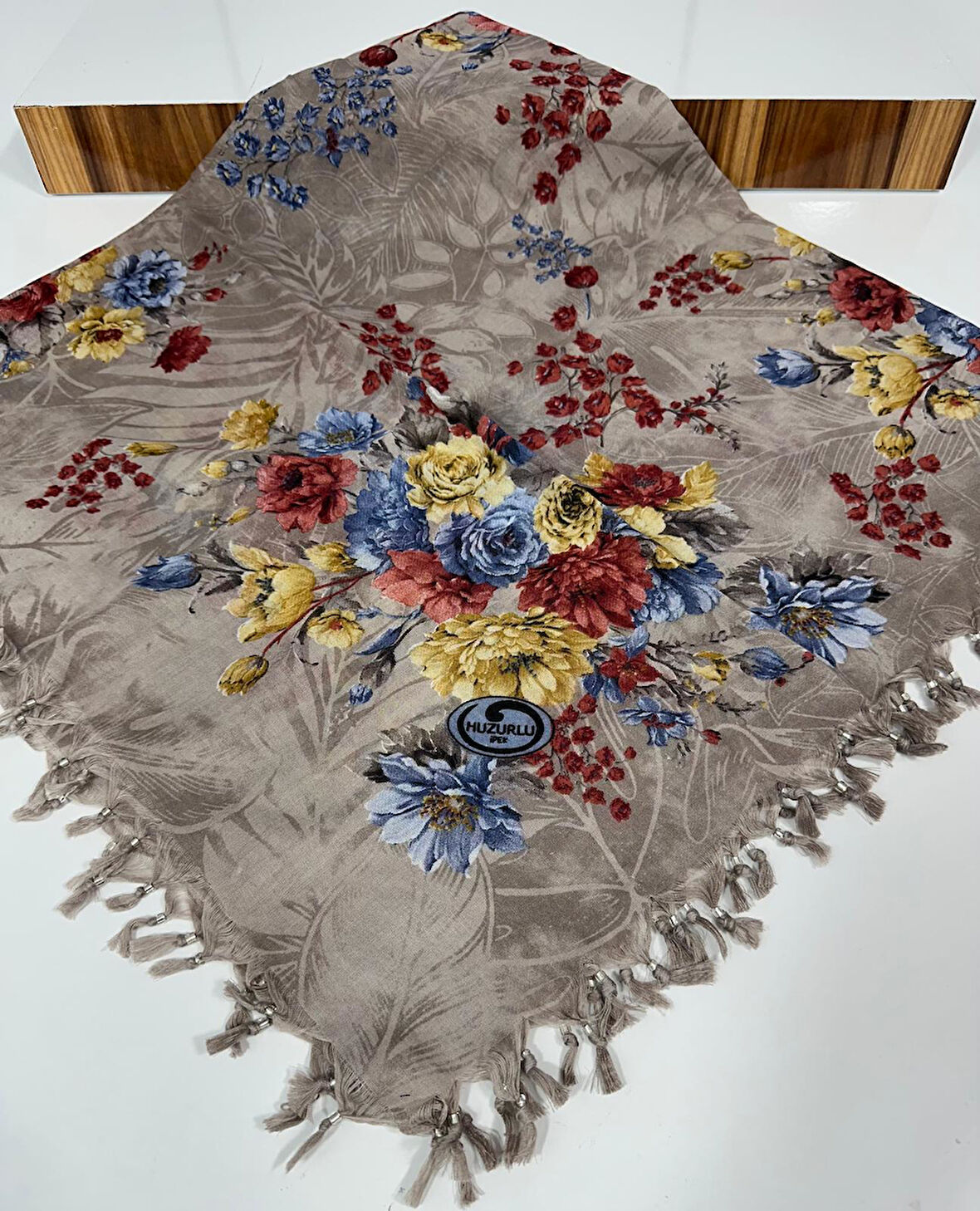 Sökme Boncuklu Pamuk Yazma - 05651