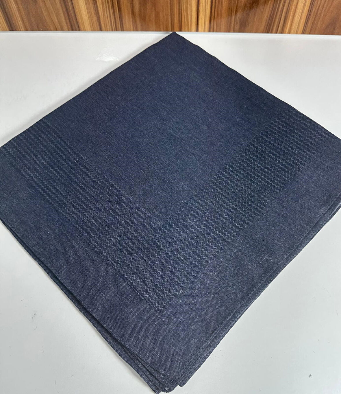 Büyük Boy Pano Pamuk Eşarp- 120 x 120 - 5657