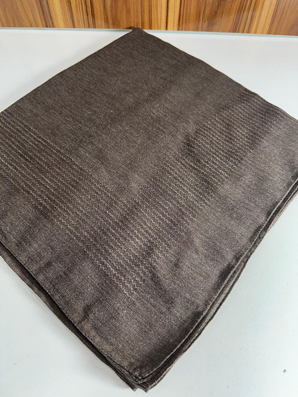 Büyük Boy Pano Pamuk Eşarp - 120 x 120 - 5658