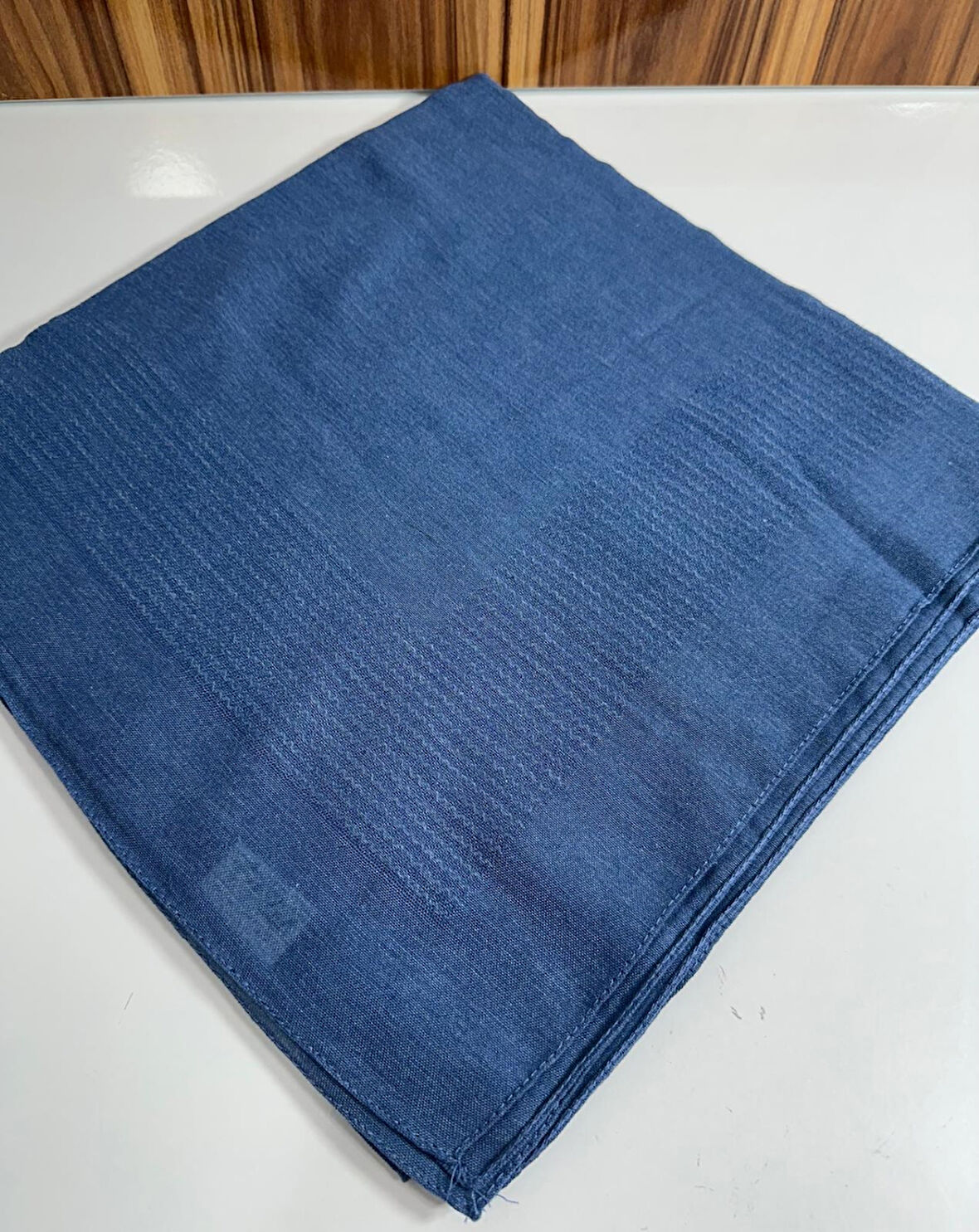 Büyük Boy Pano Pamuk Eşarp- 120 x 120 - 5656