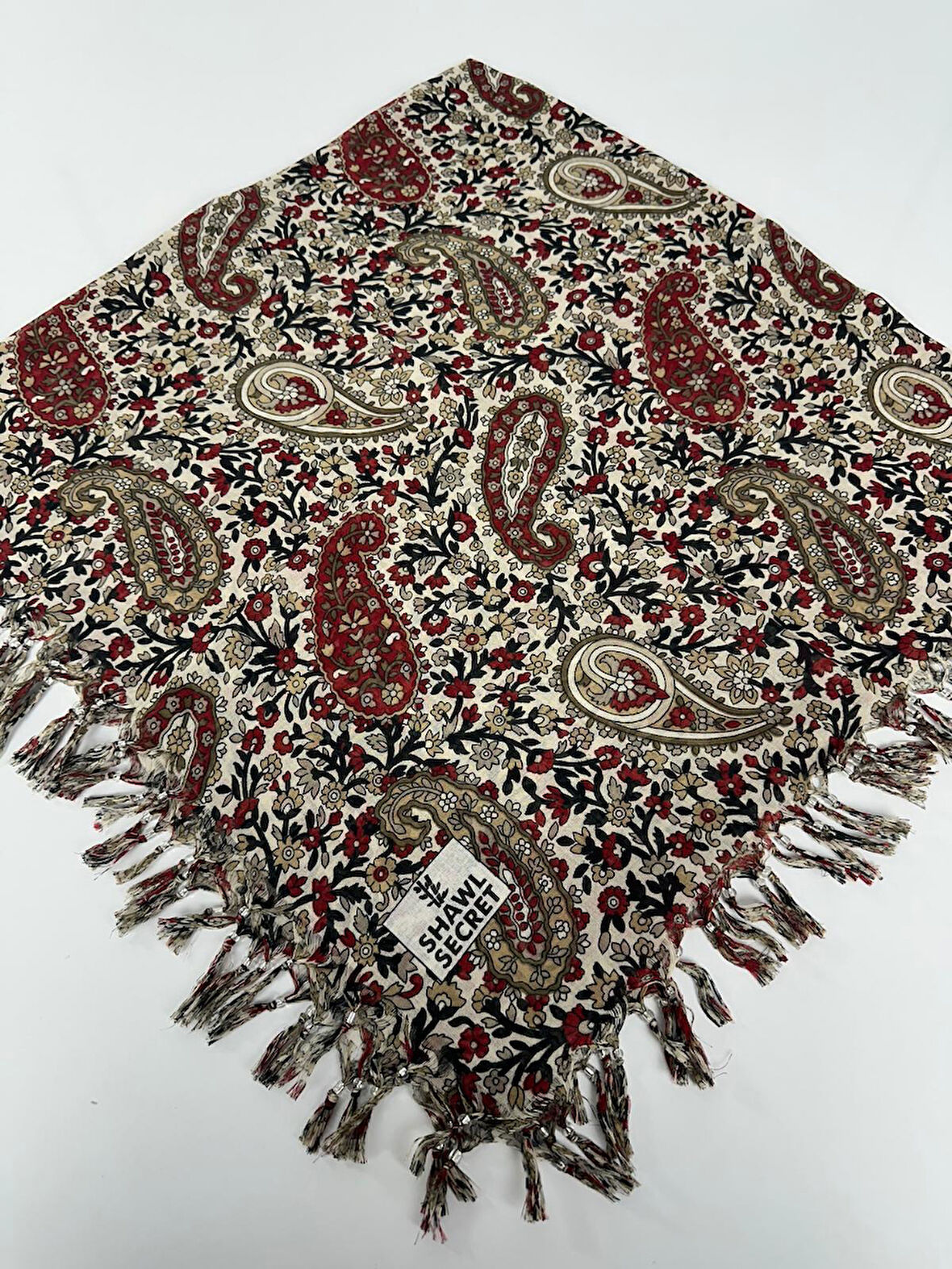 Sökme Boncuklu Pamuk Yazma - 05868