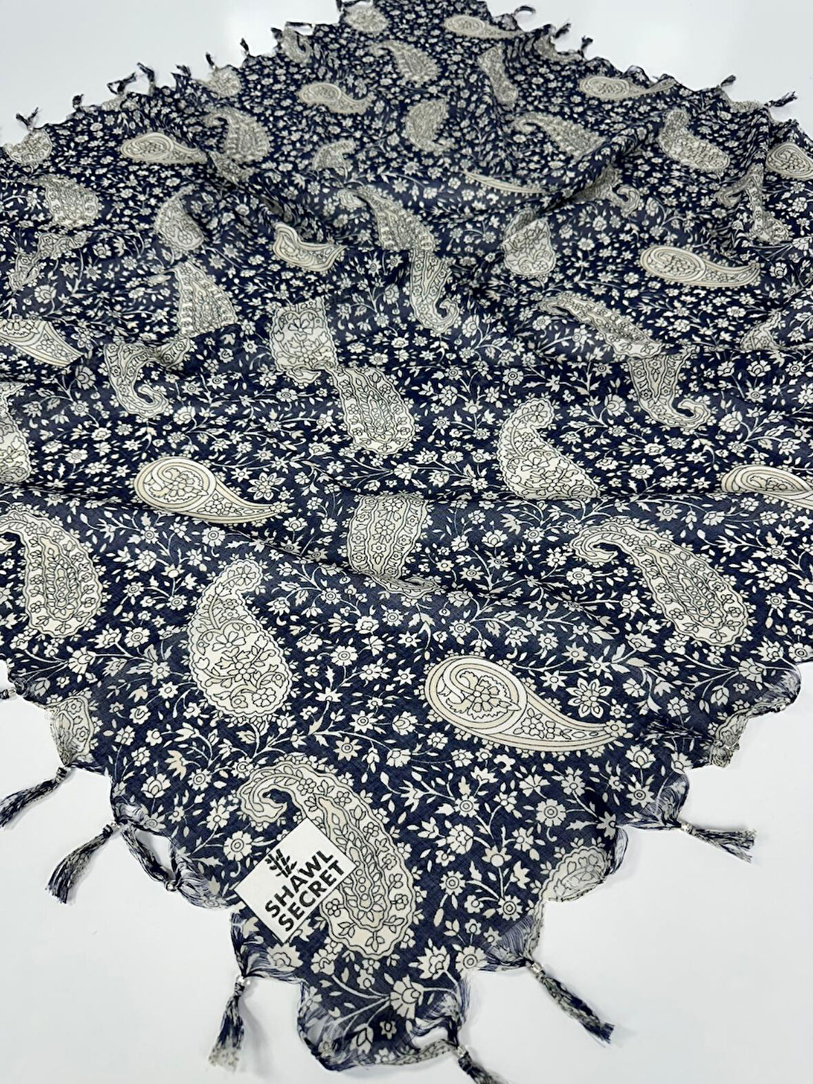 Sökme Boncuklu Pamuk Yazma - 05868