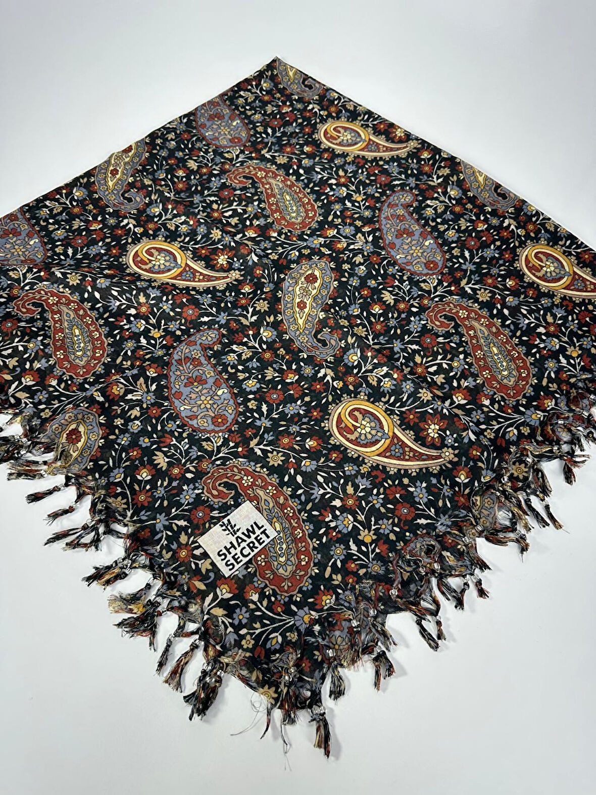 Sökme Boncuklu Pamuk Yazma - 05868