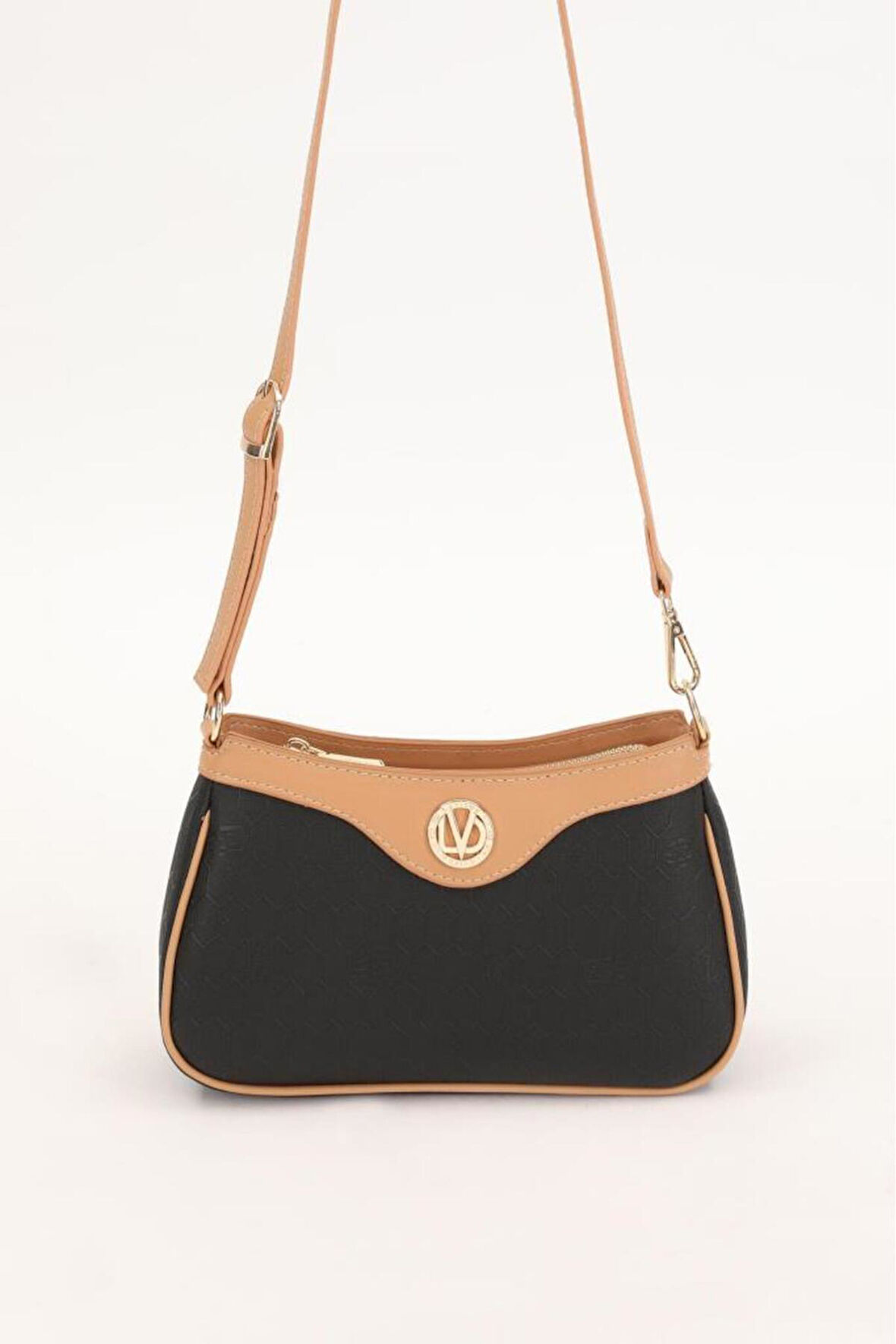 Fermuarlı Petek Desen Kadın Omuz Çantası 930210