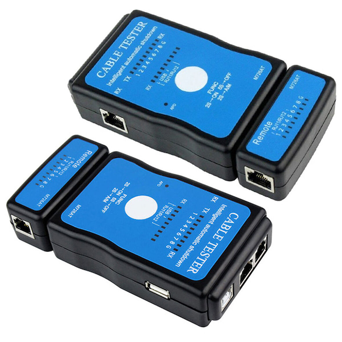 M-726AT USB+RJ11+RJ45 KABLO TEST CİHAZI