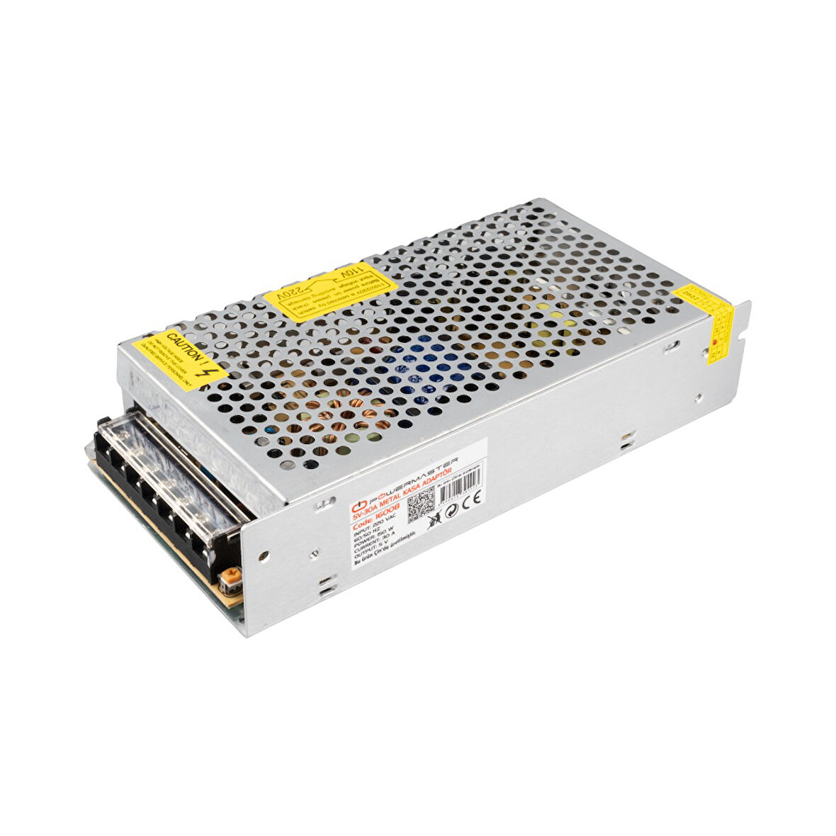 PM-16008 5 VOLT - 30 AMPER METAL KASA ADAPTÖR (P10 PANELLER İÇİN)