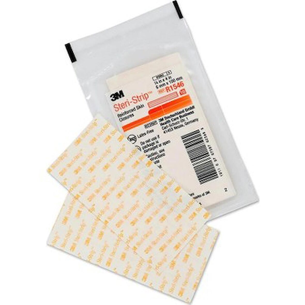 3M Steri-Strip Yara Dikiş Bandı 6 mm x 100 mm Turuncu 1 paket 10'lu