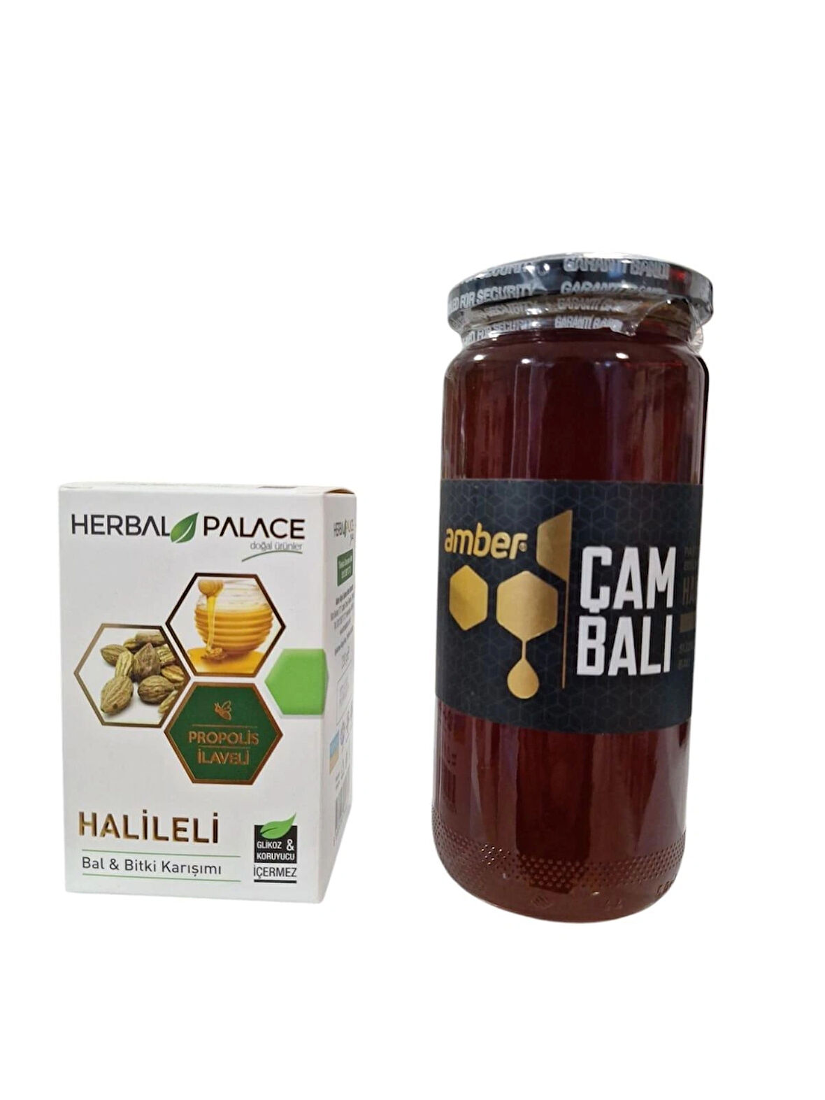 HALİLELİ MACUN 230 GR & HAM ÇAM BALI 650 GR İKİLİ AVANTAJLI SET