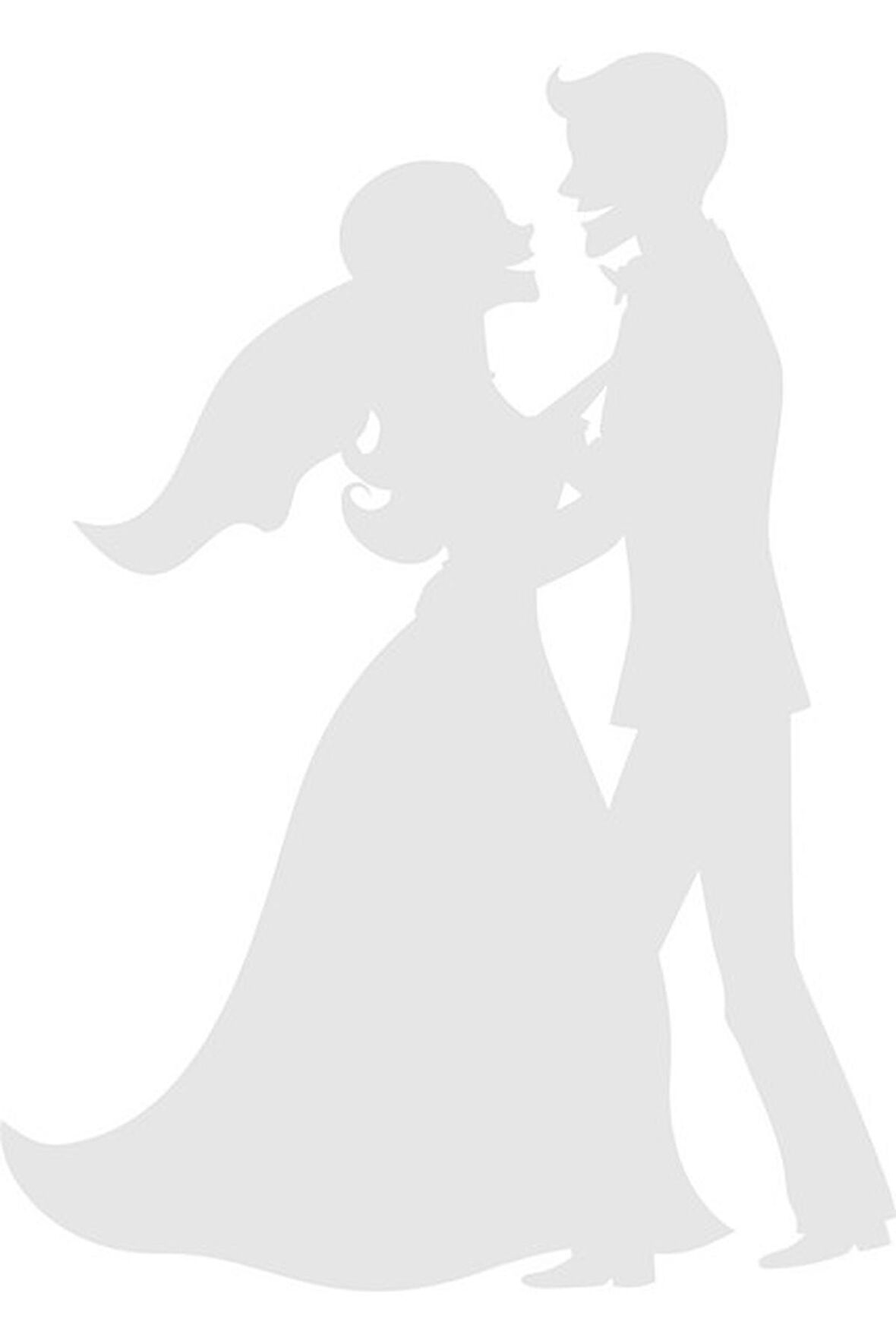 Evlenme Teklifi Oto Sticker Yapıştırması Beyaz Renk 20CM