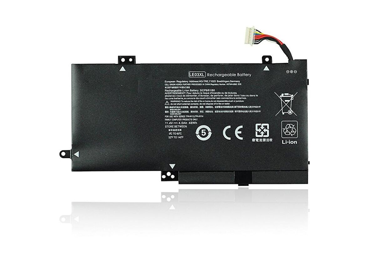 Hp LE03, LE03XL Notebook Batarya Laptop Pil