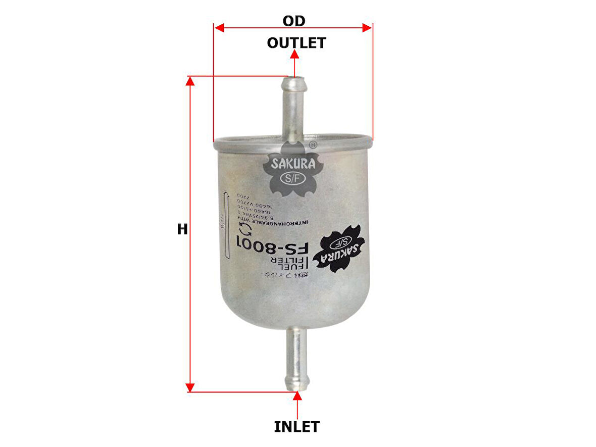 Benzin Filtresi Primera P11 / Maxima / Almera / Micra / Sunny / Terrano