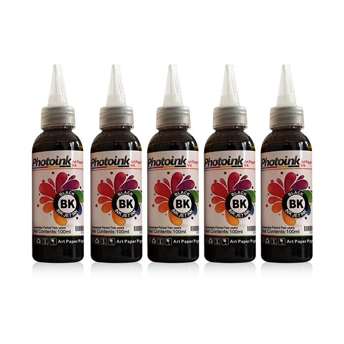 Kuşe Mürekkep 500ml Siyah Renk