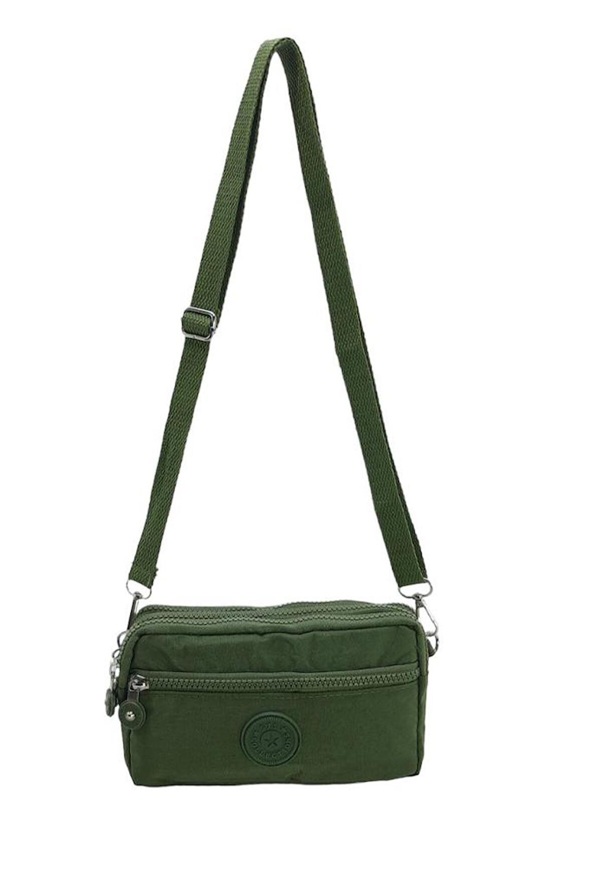 Klinkır Kumaş Mini Çapraz Askılı Kadın Çanta 571 Collection Yağmur Geçirmez El Çantası 