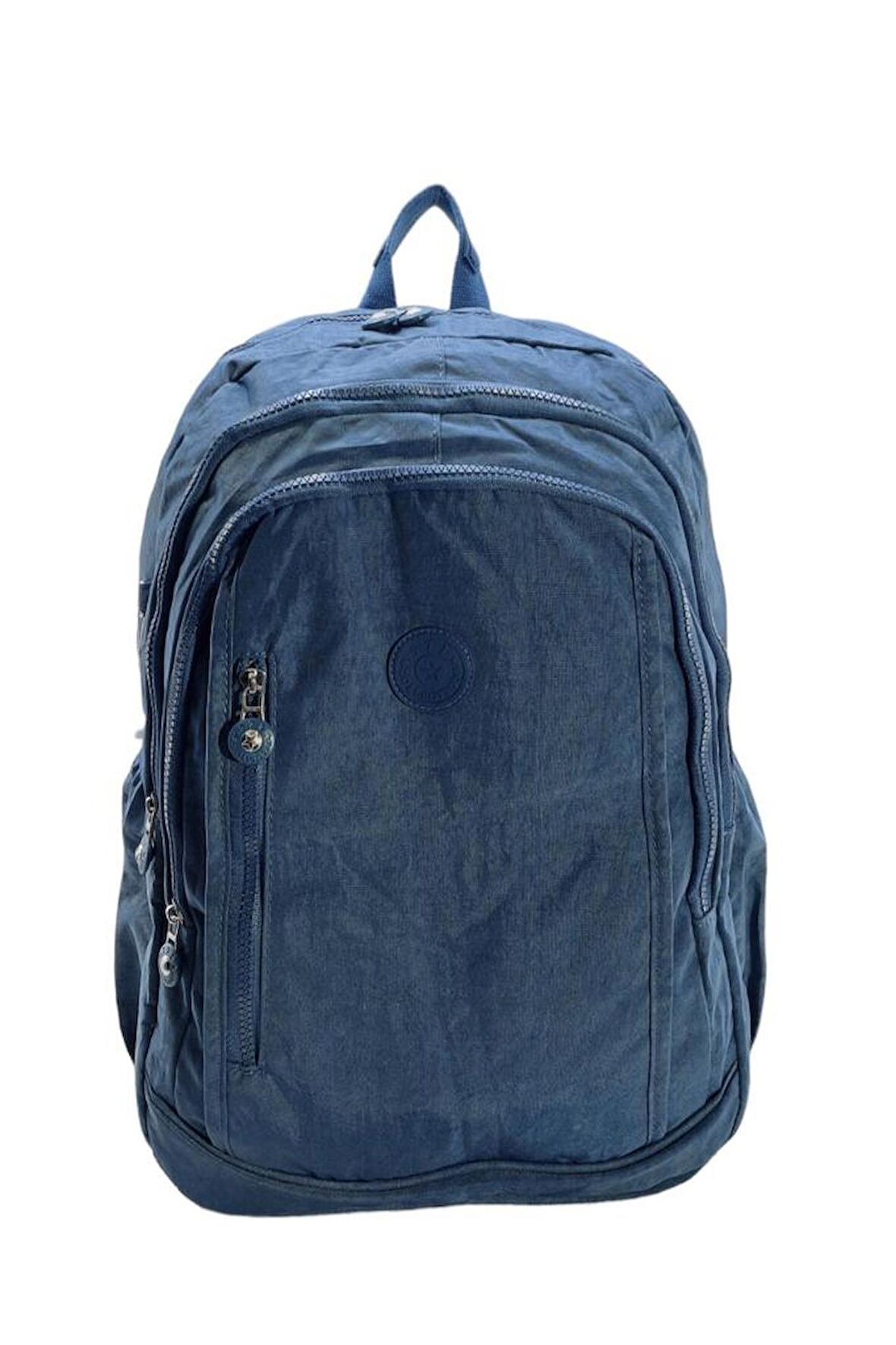  Klinkır Kadın Sırt Çantası Büyük Boy Yağmur Geçirmez Hafif Kumaş Çok Cepli Kadın Okul Sırt Çantası 45 Cm