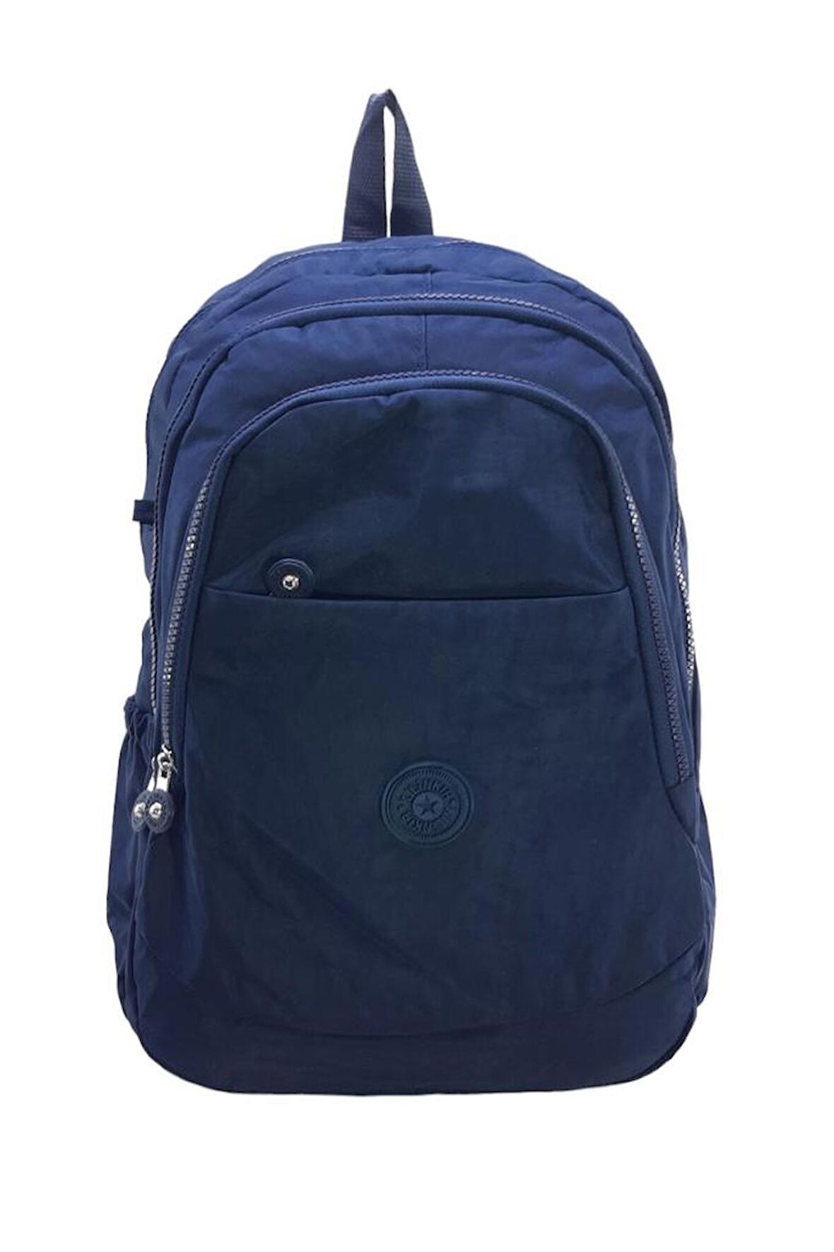 Klinkır Okul Çantası Hafif Yağmur Geçirmez Kumaş Çok Cepli 