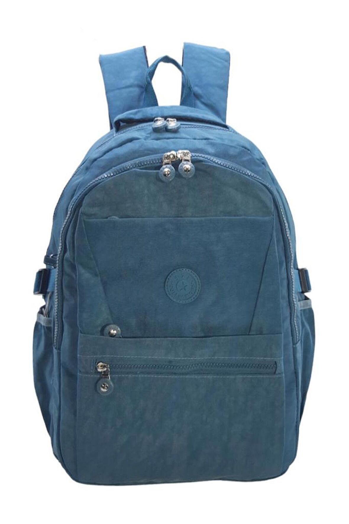 Çok Cepli Hafif Klinkır Kumaş Okul Sırt Çantası Unisex Çanta