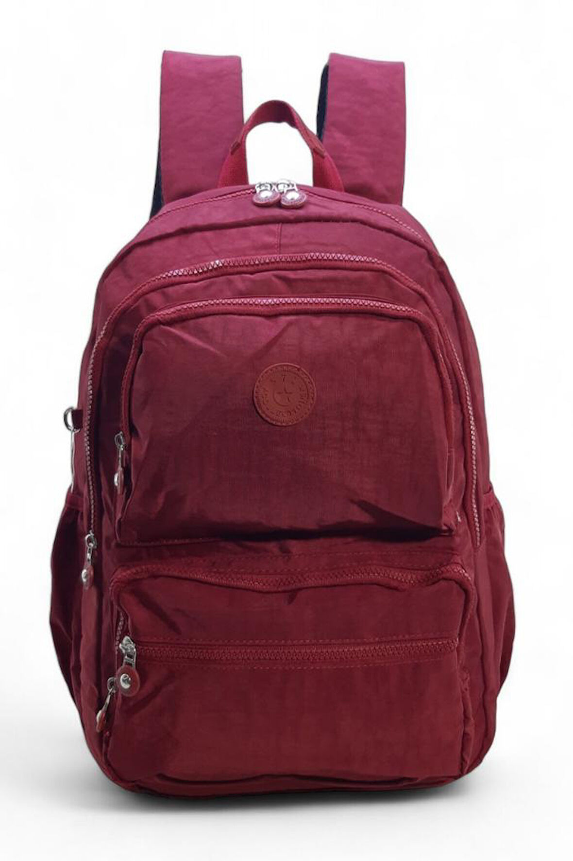 Klinkır Kumaş Lise Ortaokul Üniversite Sırt Çantası Çok Cepli Goril Anahtarlık Hediyeli!