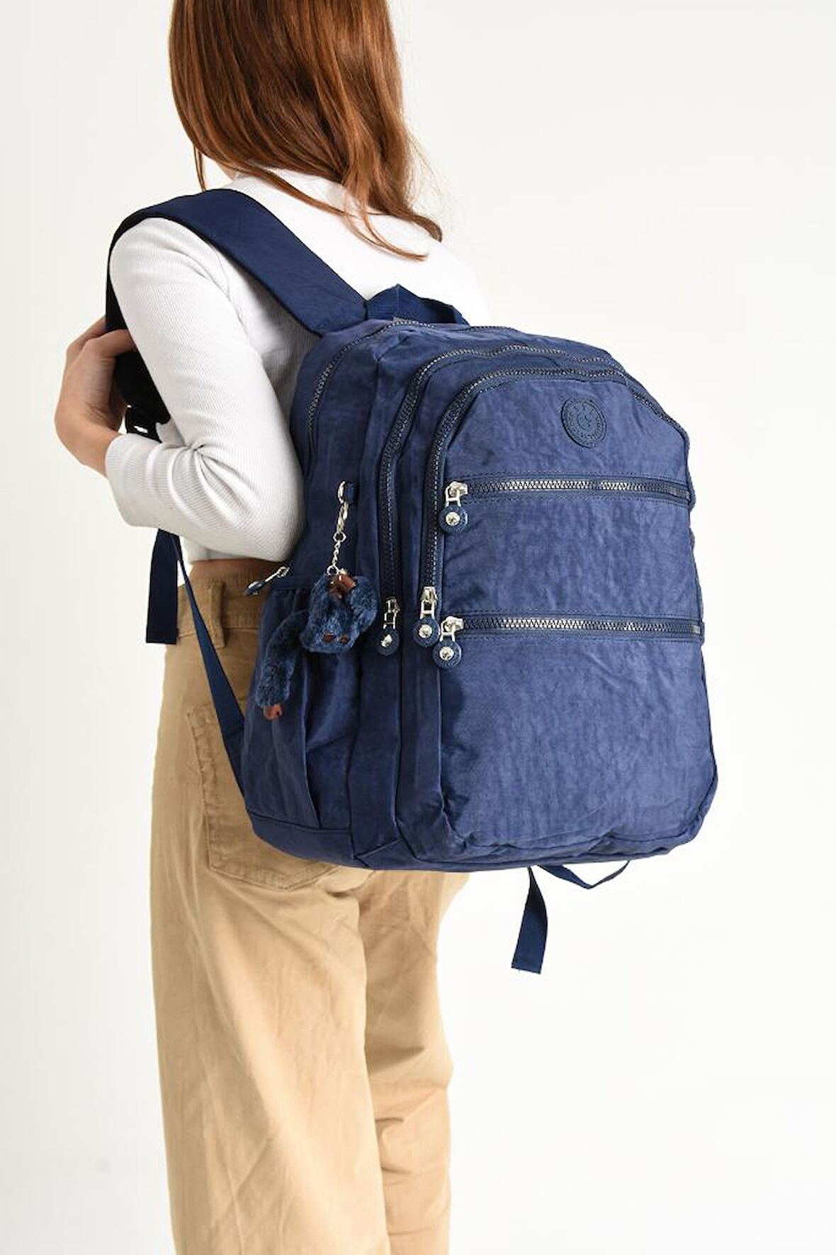 Okul Sırt Çantası Klinkır Kumaş Hafif Çok Cepli 571 Collection 45*30 Cm