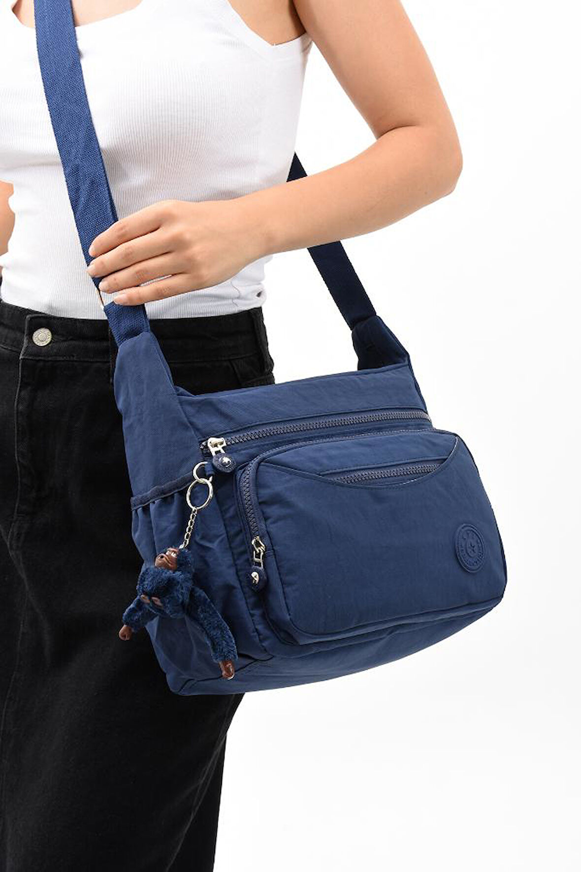 Klinkır Omuz Çantası Hafif Yağmur Geçirmez Kumaş 30*23 Cm Günlük Kullanıma Uygun Postacı Çanta