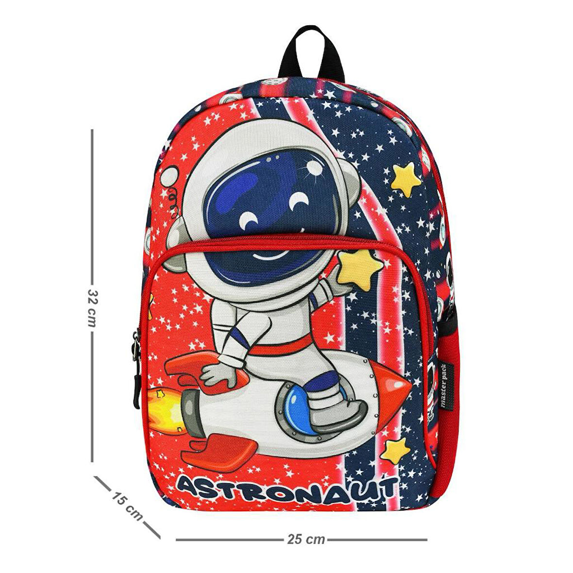 Anaokulu Sırt Çantası Astronot Kreş Erkek Çocuk Çantası Nasa 32*25 Cm 