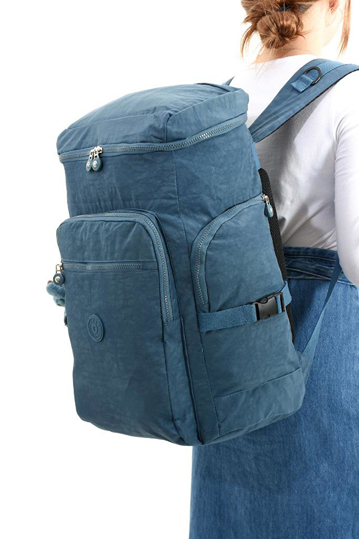Unisex Dağcı Çantası Kamp Çantası Seyahat Çantası Hafif Klinkır Kumaş Outdoor Çanta 50*30 Cm