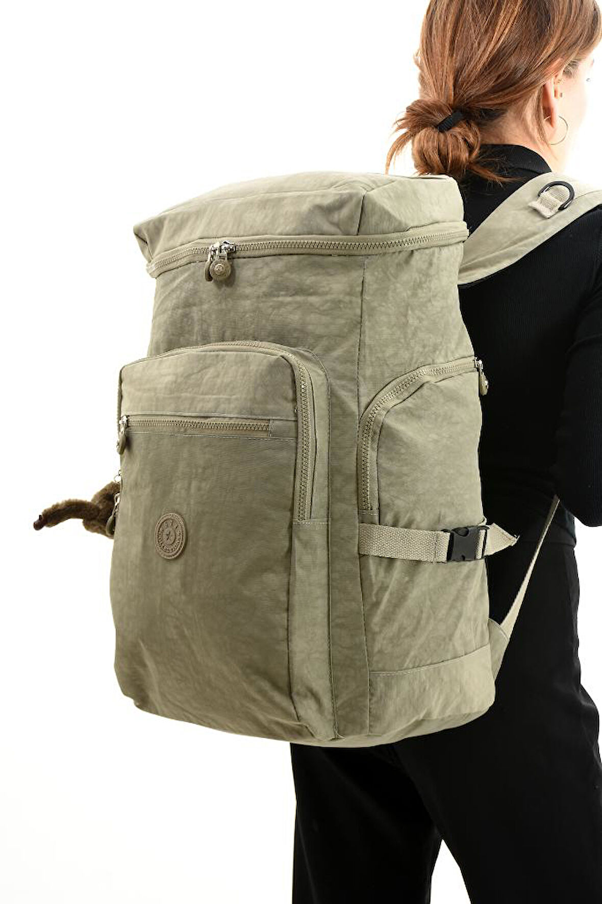 Unisex Dağcı Çantası Kamp Çantası Seyahat Çantası Hafif Klinkır Kumaş Outdoor Çanta 50*30 Cm