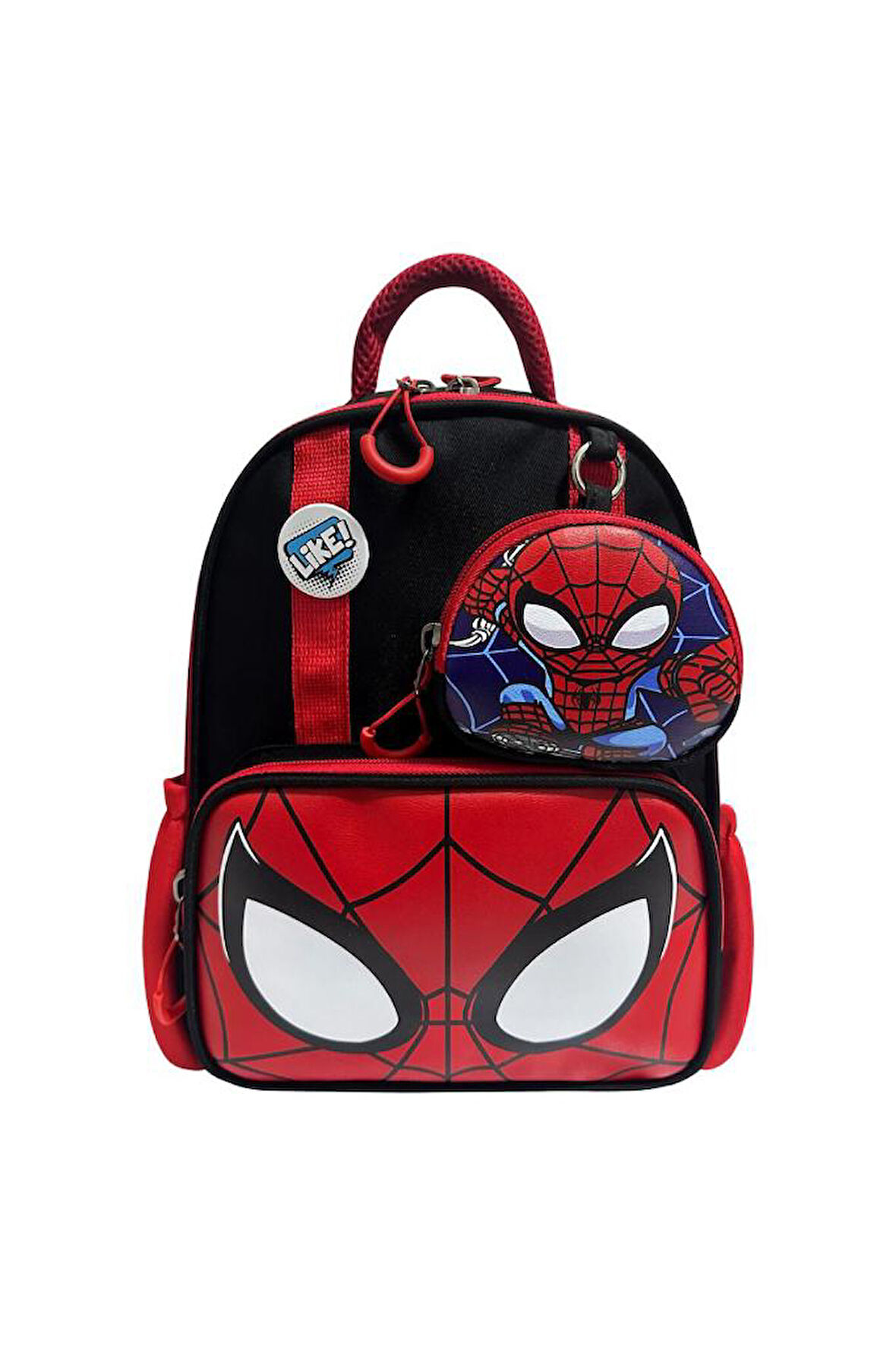 Anaokulu Sırt Çantası Spiderman Benzeri Erkek Çocuk Kreş Çantası 33*25 Cm Ortopedik Örümcek Adam