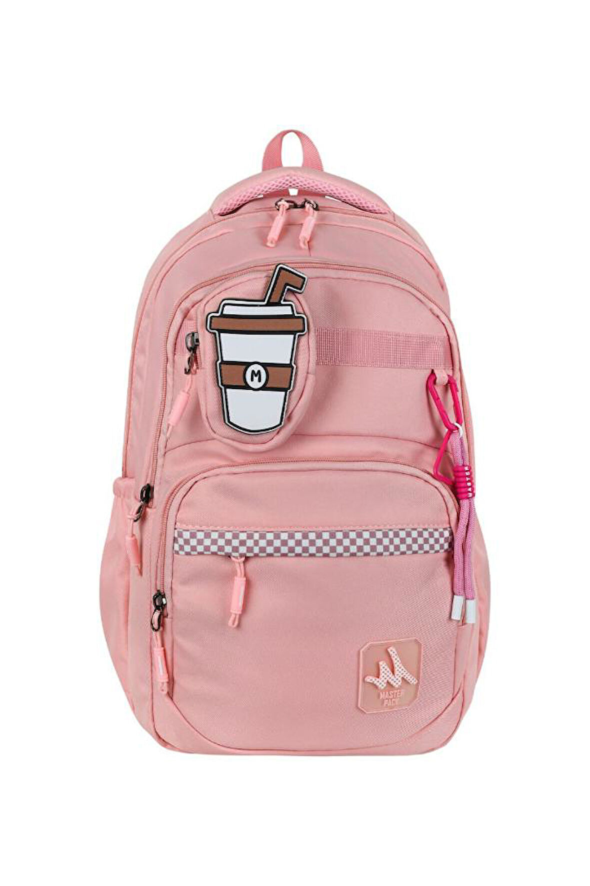 Unisex Lise Sırt Çantası Ortaokul Sırt Çantası 45*32 Cm Anahtarlık Cüzdan Hediyeli 