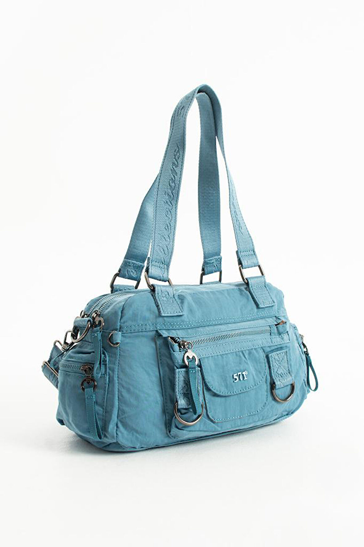 Kadın Omuz Çantası Çapraz Askılı Postacı Kadın Çantası 21*31 Cm Poliamid Hafif Kumaş Kol Çantası