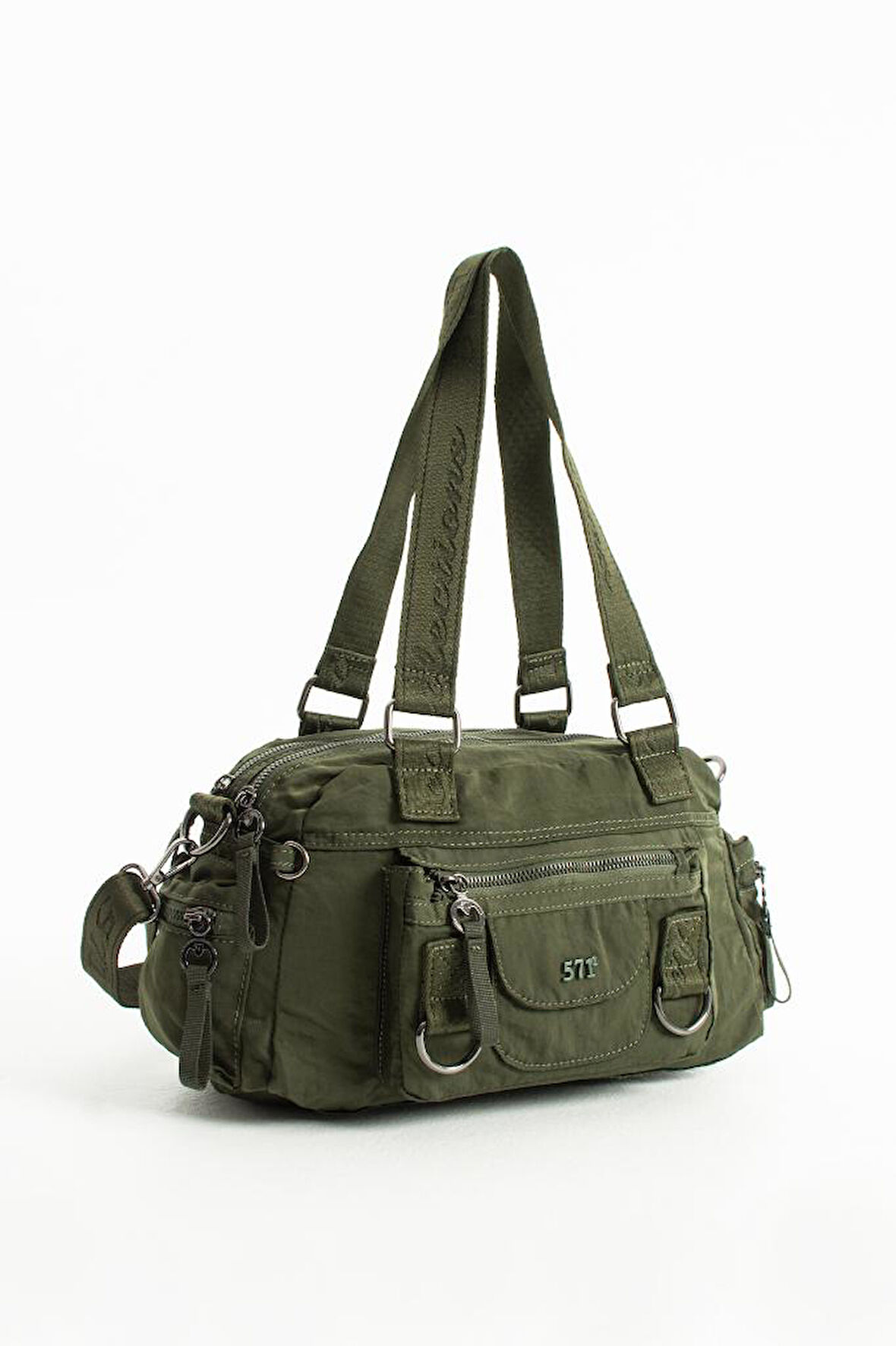 Kadın Omuz Çantası Çapraz Askılı Postacı Kadın Çantası 21*31 Cm Poliamid Hafif Kumaş Kol Çantası