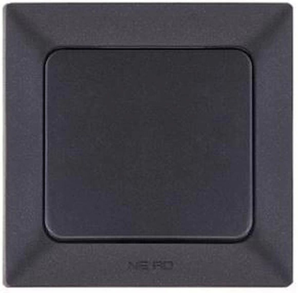 NE-AD Aras Anahtar+Çerçeve -Siyah