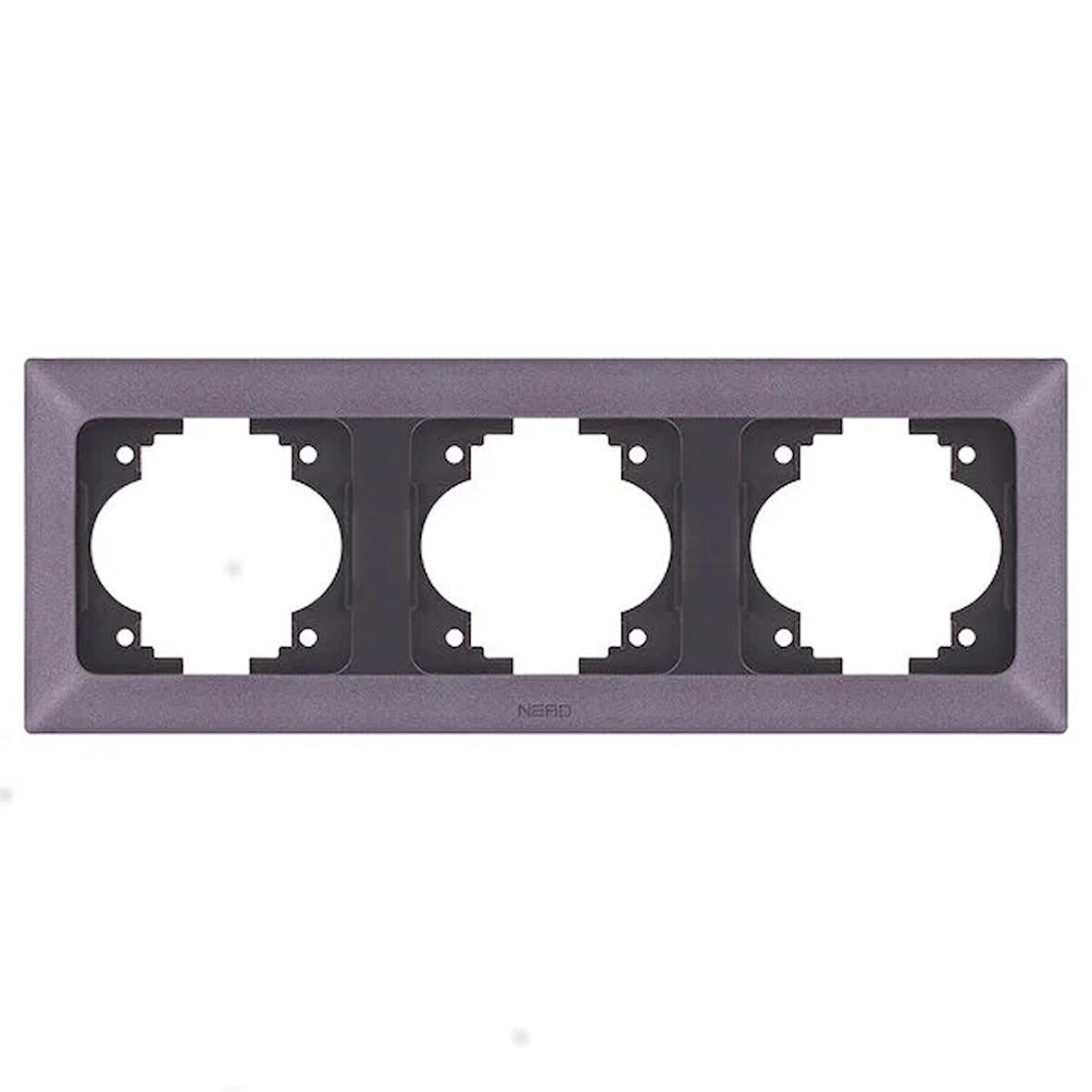 NE-AD Aras Üçlü Yatay Çerçeve - Füme