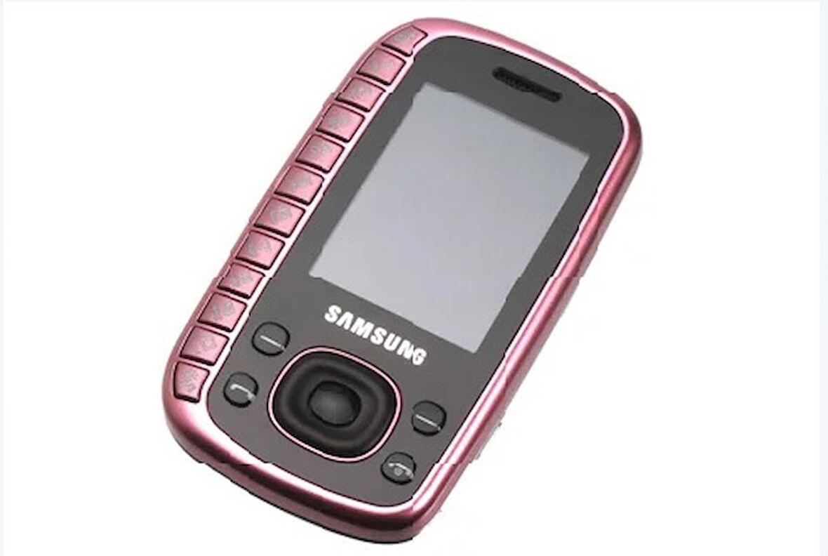 OEM Samsung  B-3310 uyumlu Kasa, Kapak Ve Tuş Takımı Full Set (Pembe)