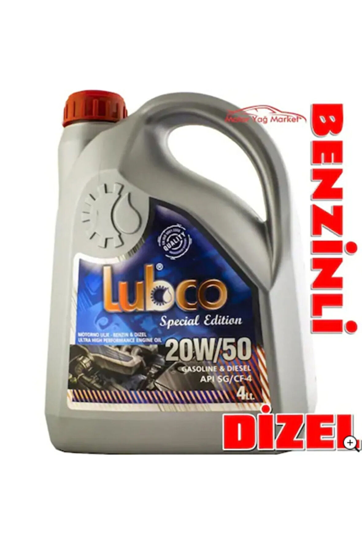 20w50 4 Litre Benzinli&dizel Motor Yağı