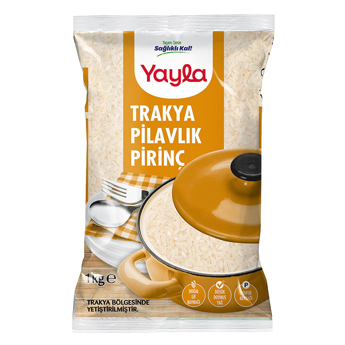 Yayla Trakya Pirinç 1 Kg