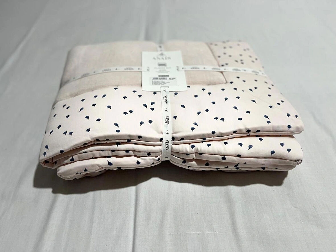 PAMUK BEBEK BASKILI ÇİFT TARAFLI OYUN MİNDERİ/OYUN HALISI