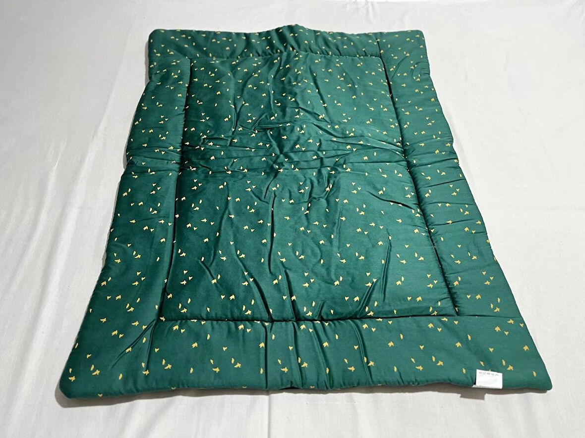 PAMUK BEBEK BASKILI ÇİFT TARAFLI OYUN MİNDERİ/OYUN HALISI